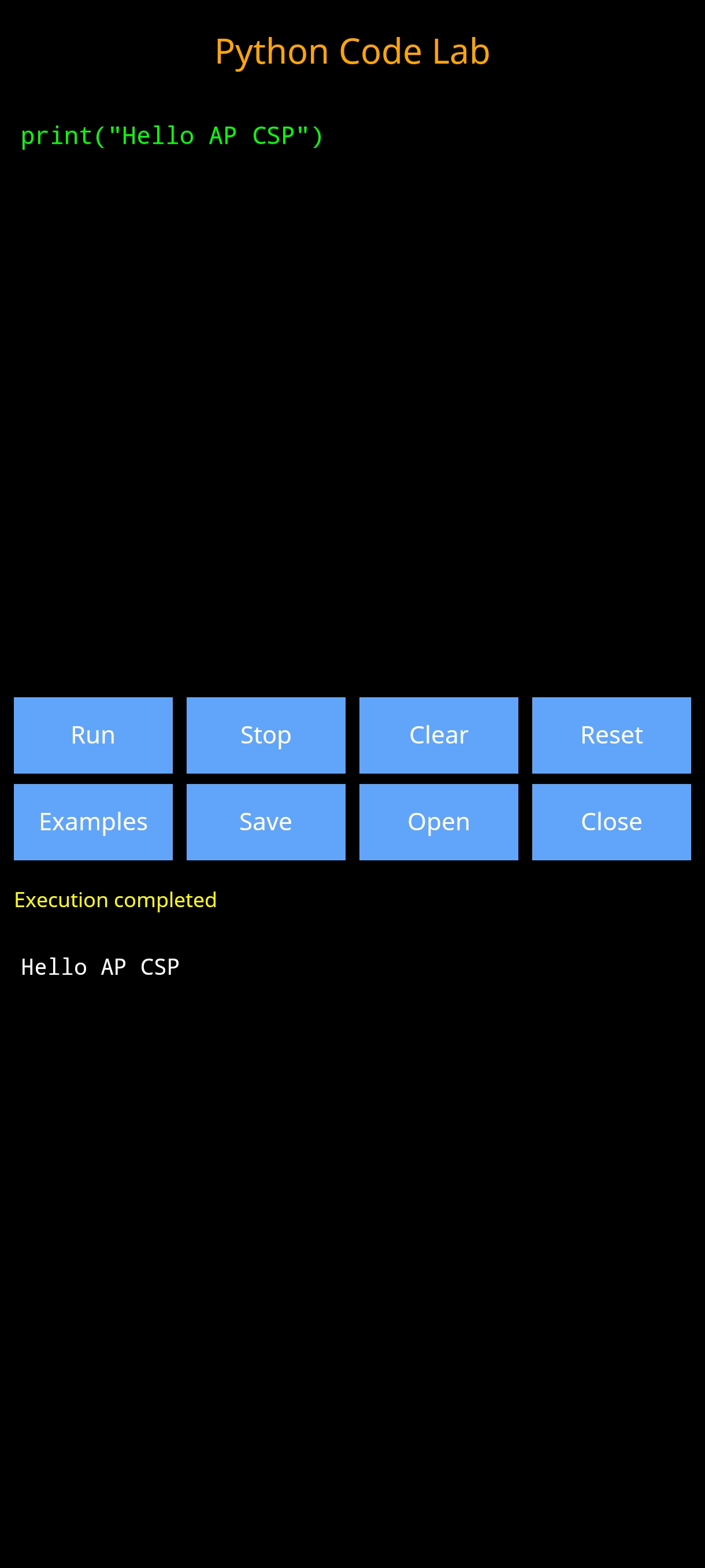 Tech Me Labs programming workspace illustration showing Python code on a laptop